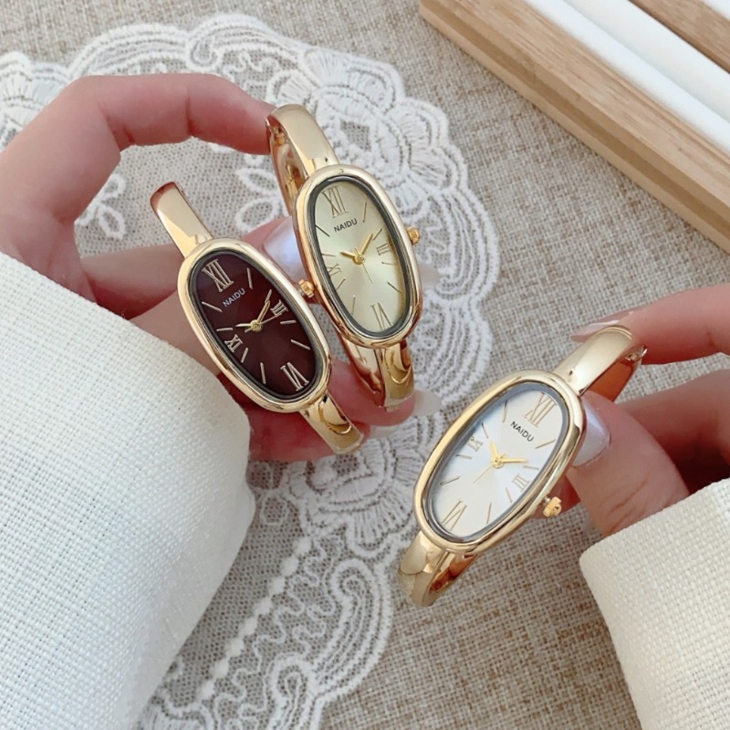Luxury Quartz Watch Brands - Üst Marka Kadın Oval Roma Kadran