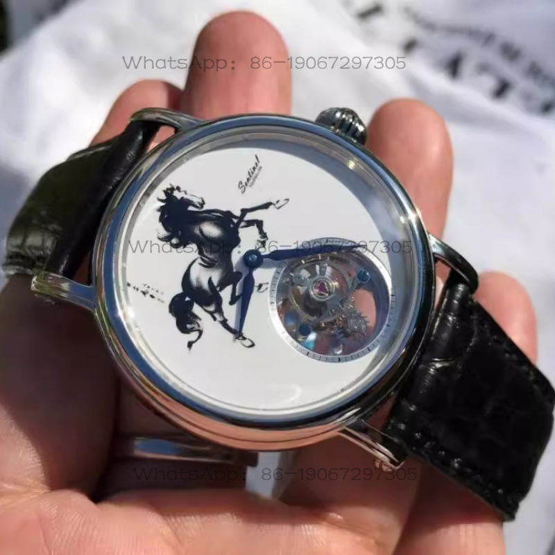 Zodiac Luxury Watch - Tourbillon ST8000 Mekanizmalı Saat. At Zodyağı