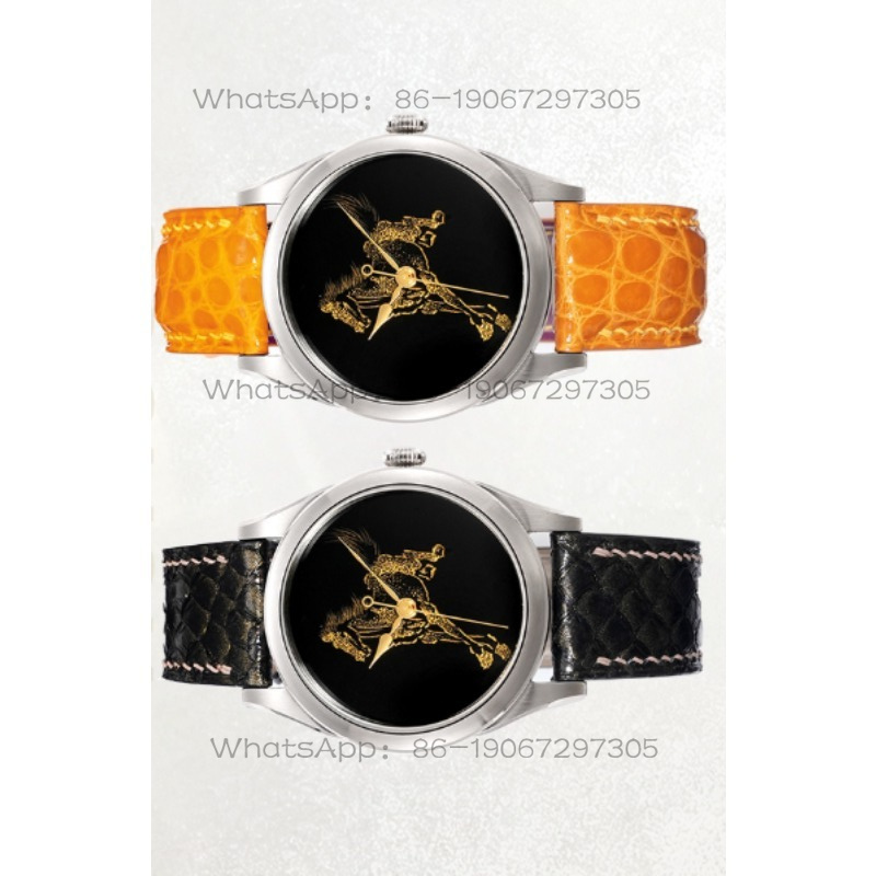 Zodiac Luxury Watch - At Yılı Zodyak Mekanik Saati, Hafif