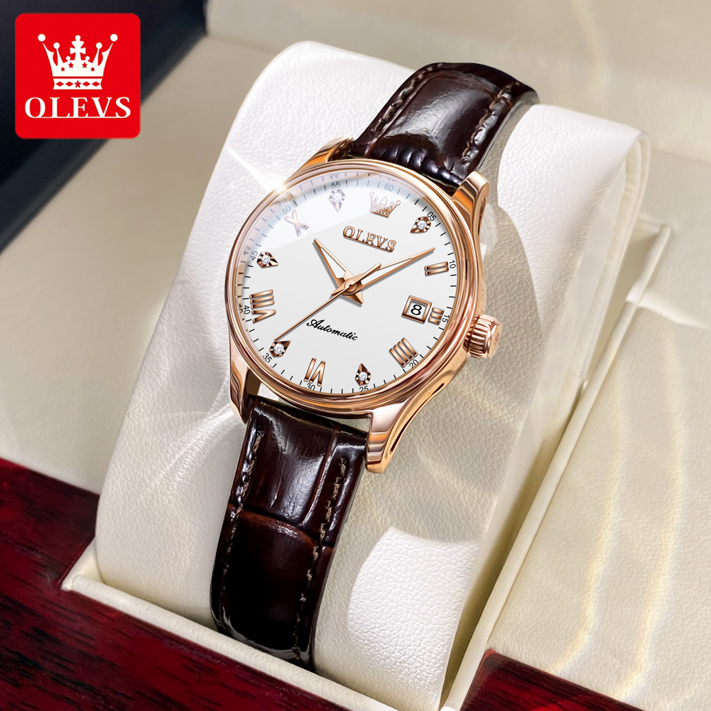 Chronograph Flyback Watch - OLEVS 9932 kadın saatler moda lüks