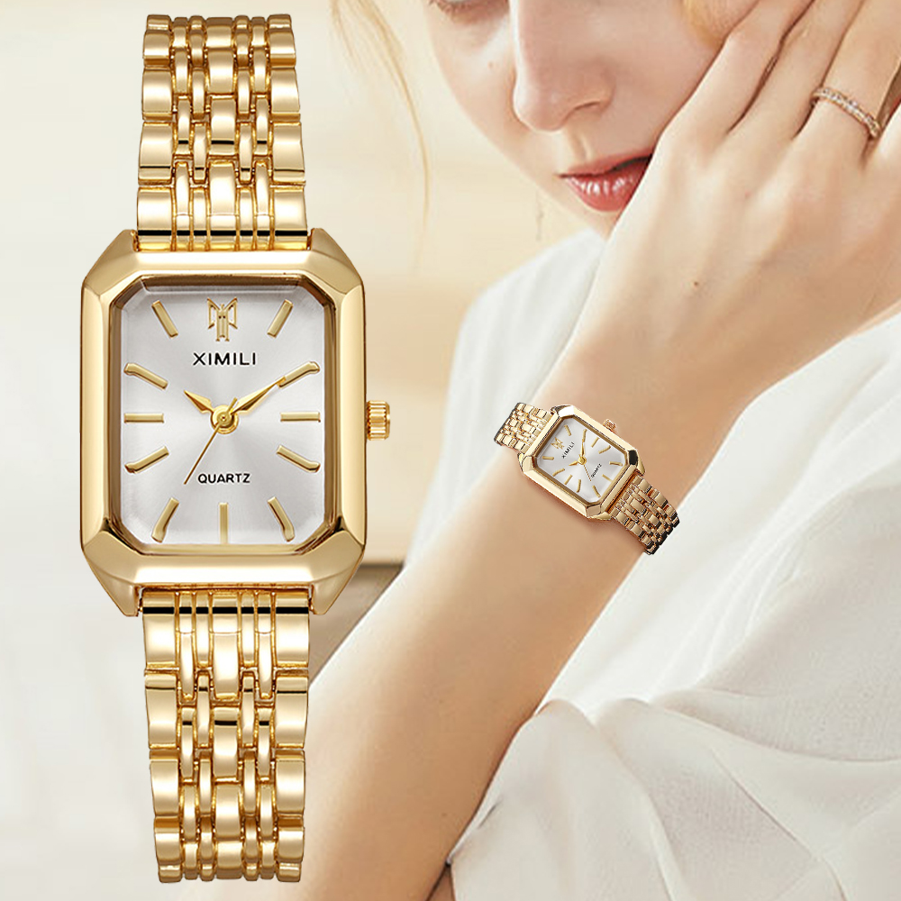 Luxury Watch Girl - Lüks Kadın Saatler Moda Dikdörtgen Bayanlar