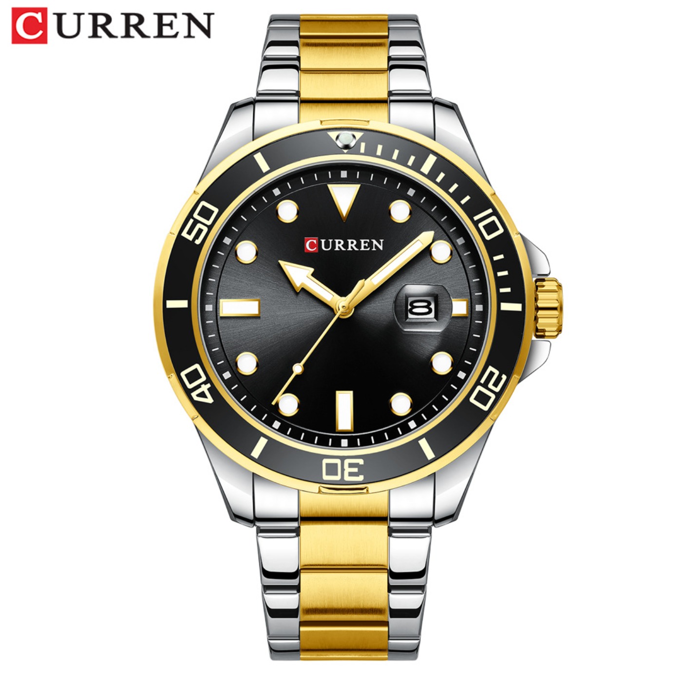 CURREN Yeni Yeşil Su Hayaleti  - Luxury Quartz Watch Brands incelemesi ve fiyatı