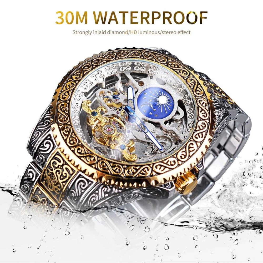 Üst Düzey Retro Erkek Tam Otom - Luxury Watch Engraving incelemesi ve fiyatı