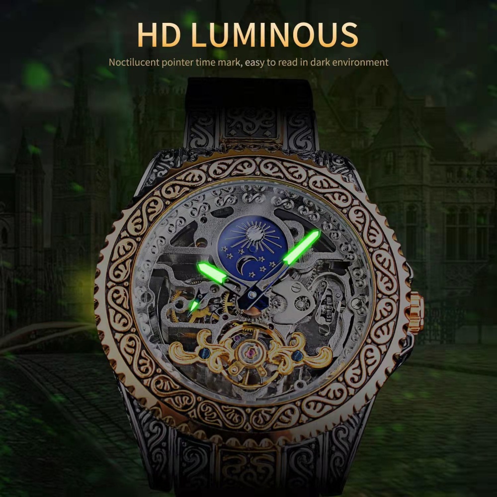 Üst Düzey Retro Erkek Tam Otom - Luxury Watch Engraving incelemesi ve fiyatı