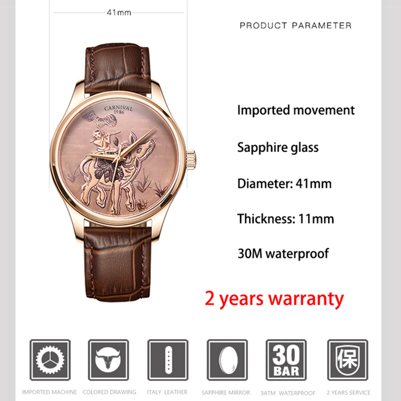 KARNAVAL Marka Moda Zodyak ökü - Zodiac Luxury Watch incelemesi ve fiyatı