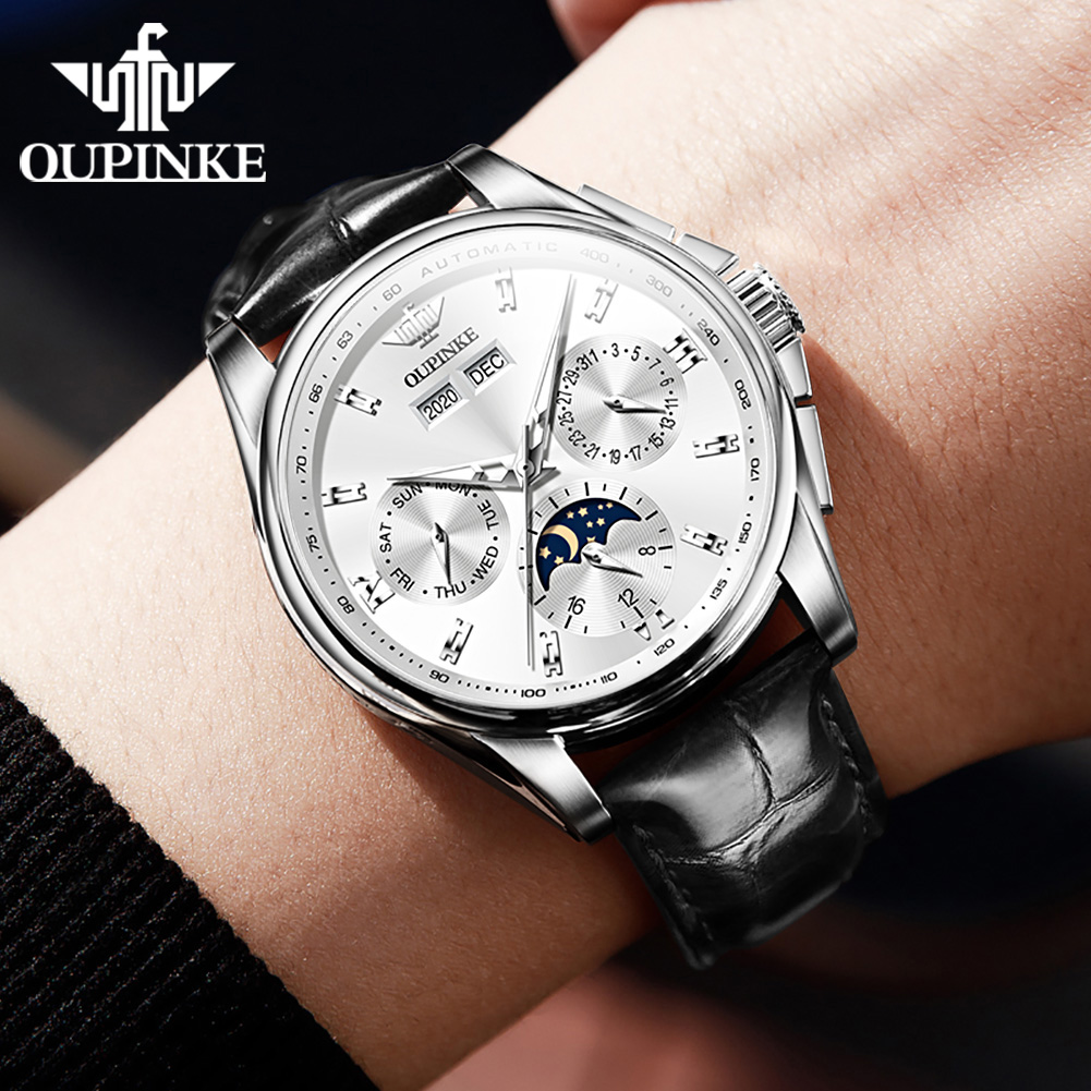 OUPINKE 3189 Erkek Kol Saati M - Chronograph Flyback Watch incelemesi ve fiyatı