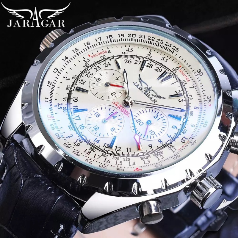 JARAGAR 212 Zarif Otomatik Mek - Chronograph Flyback Watch incelemesi ve fiyatı