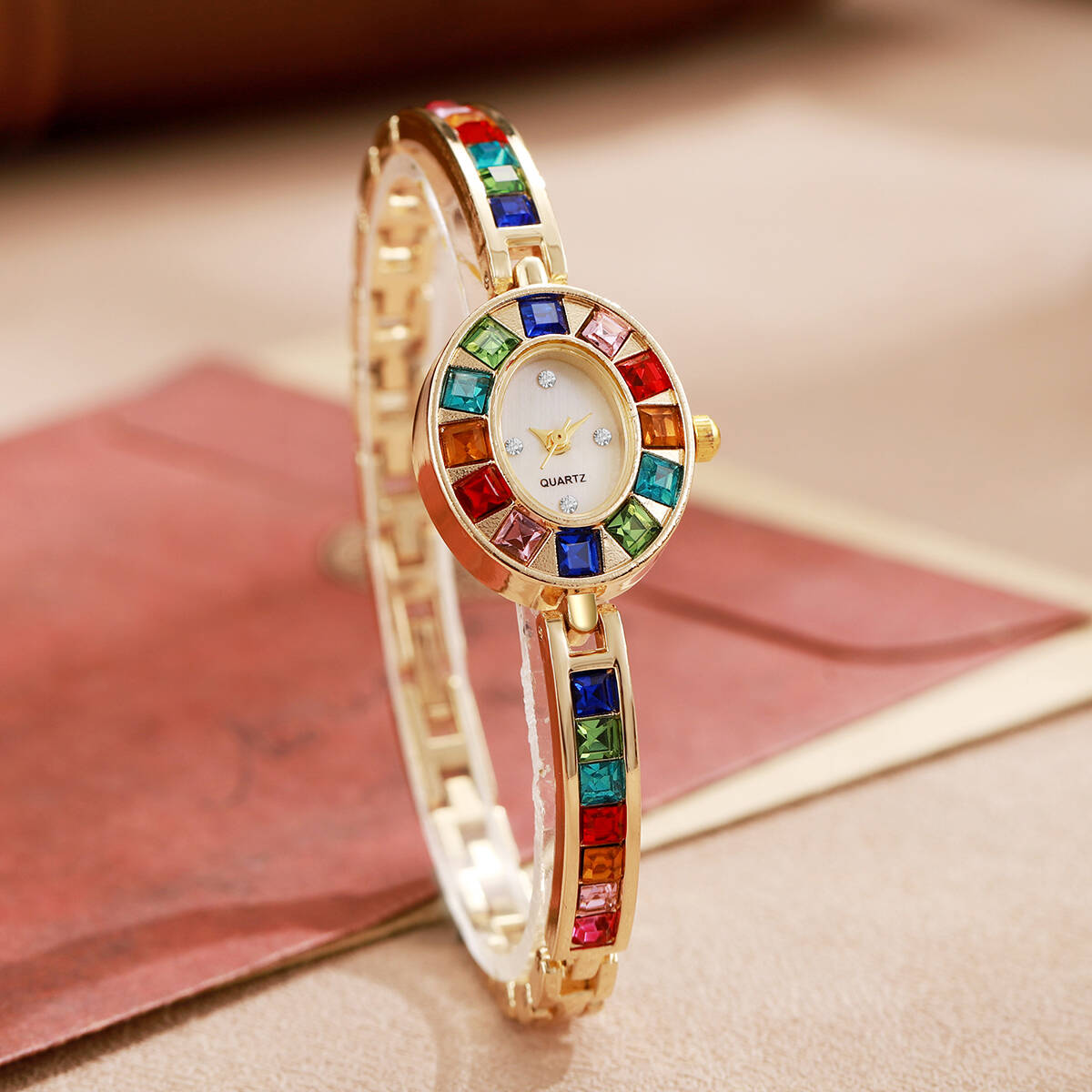 2 adet/takım lüks taklidi kadı - Luxury Watch Girl incelemesi ve fiyatı