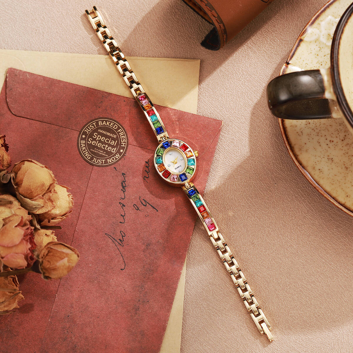 2 adet/takım lüks taklidi kadı - Luxury Watch Girl incelemesi ve fiyatı