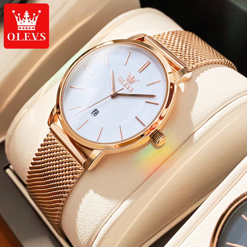 OLEVS kadınlar için saatler ku - Luxury Watch Kit incelemesi ve fiyatı