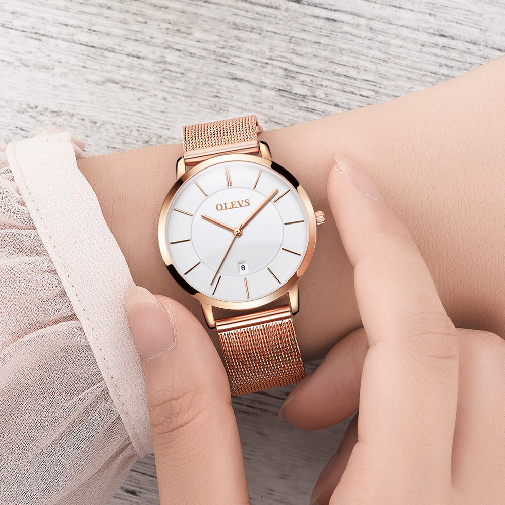OLEVS kadınlar için saatler ku - Luxury Watch Kit incelemesi ve fiyatı
