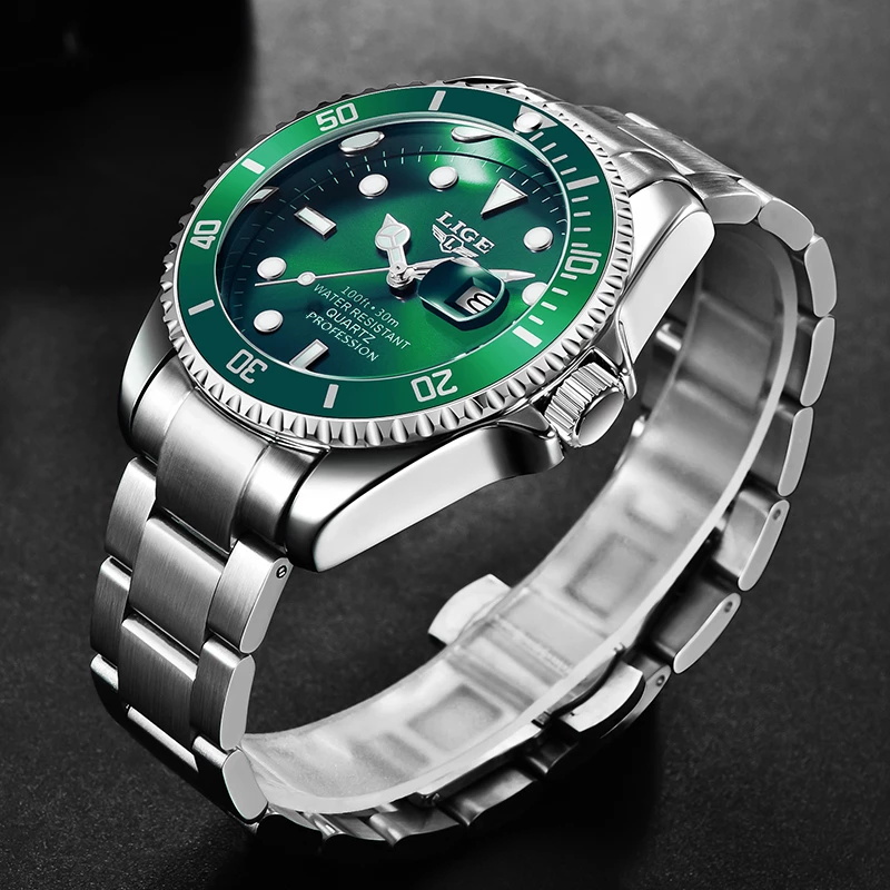 LIGE üst marka lüks moda dalgı - Luxury Watch Affordable incelemesi ve fiyatı