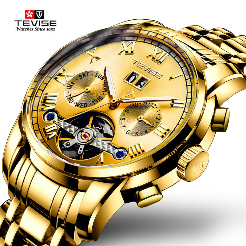 Erkek Tourbillon Otomatik Meka - Chronograph Flyback Watch incelemesi ve fiyatı