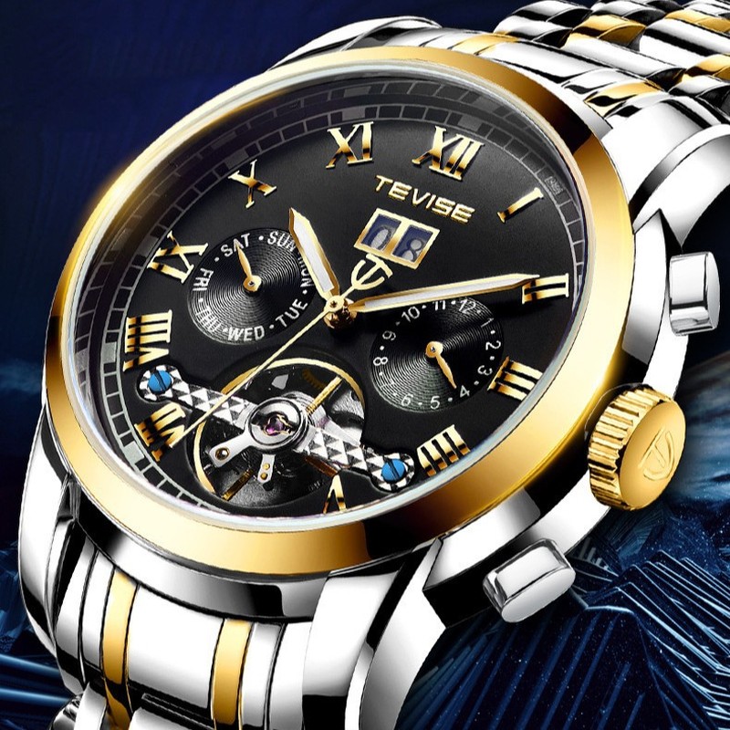 Erkek Tourbillon Otomatik Meka - Chronograph Flyback Watch incelemesi ve fiyatı