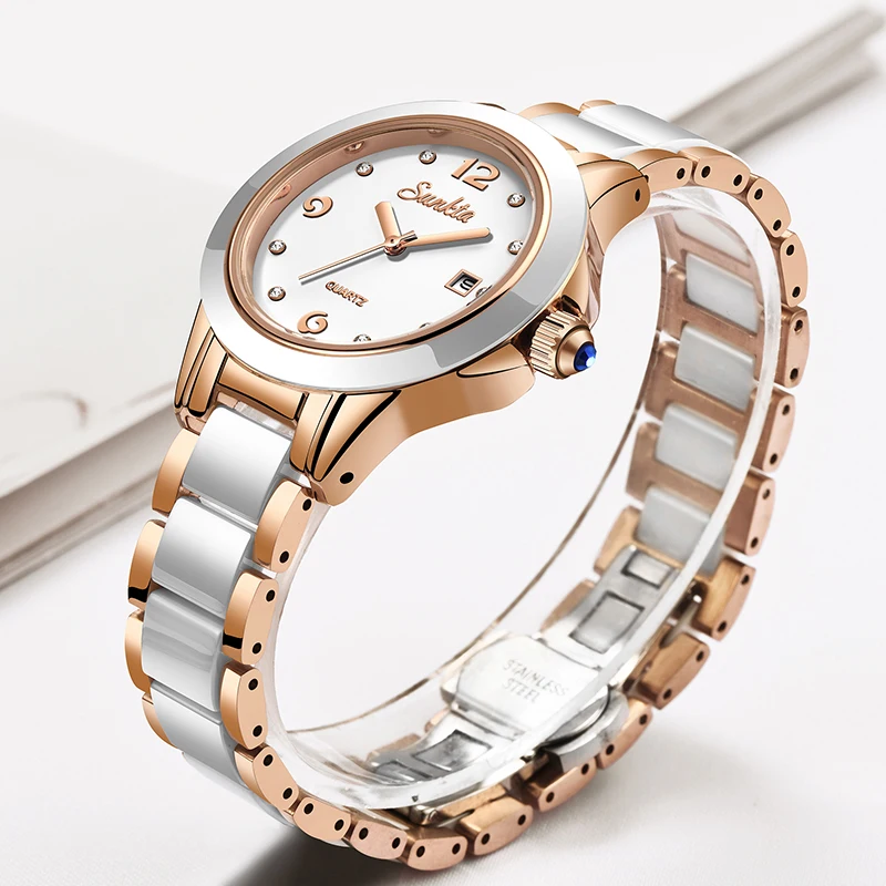 Sunkta Moda Rahat Kuvars Kadın - Luxury Watch incelemesi ve fiyatı