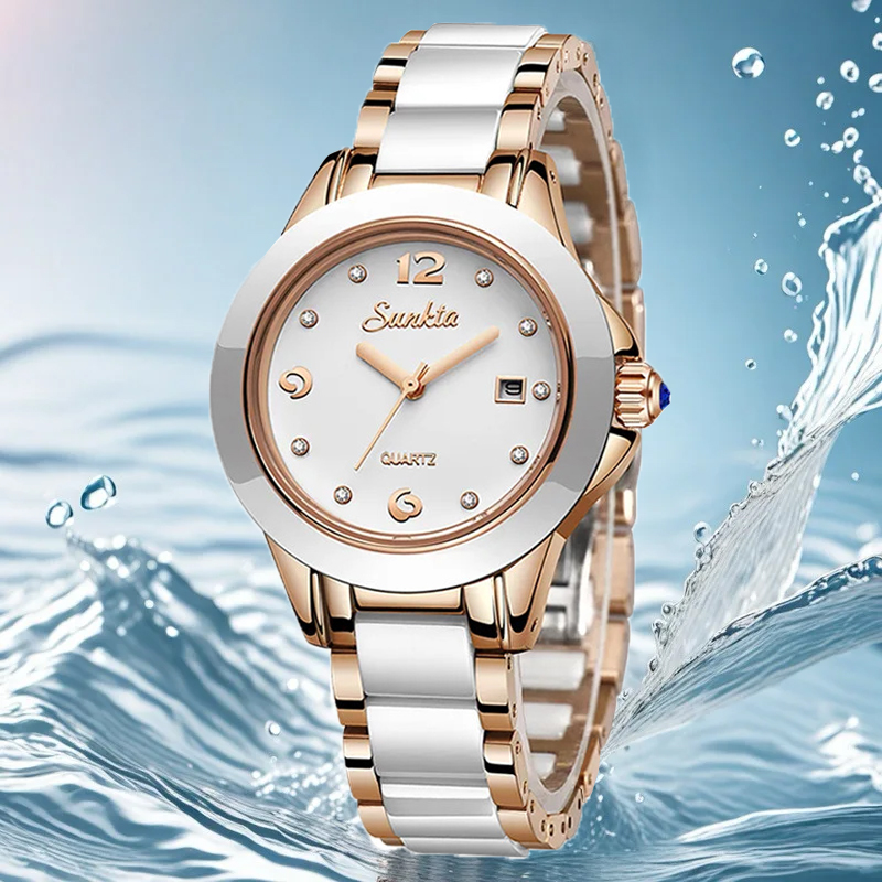 Sunkta Moda Rahat Kuvars Kadın - Luxury Watch incelemesi ve fiyatı