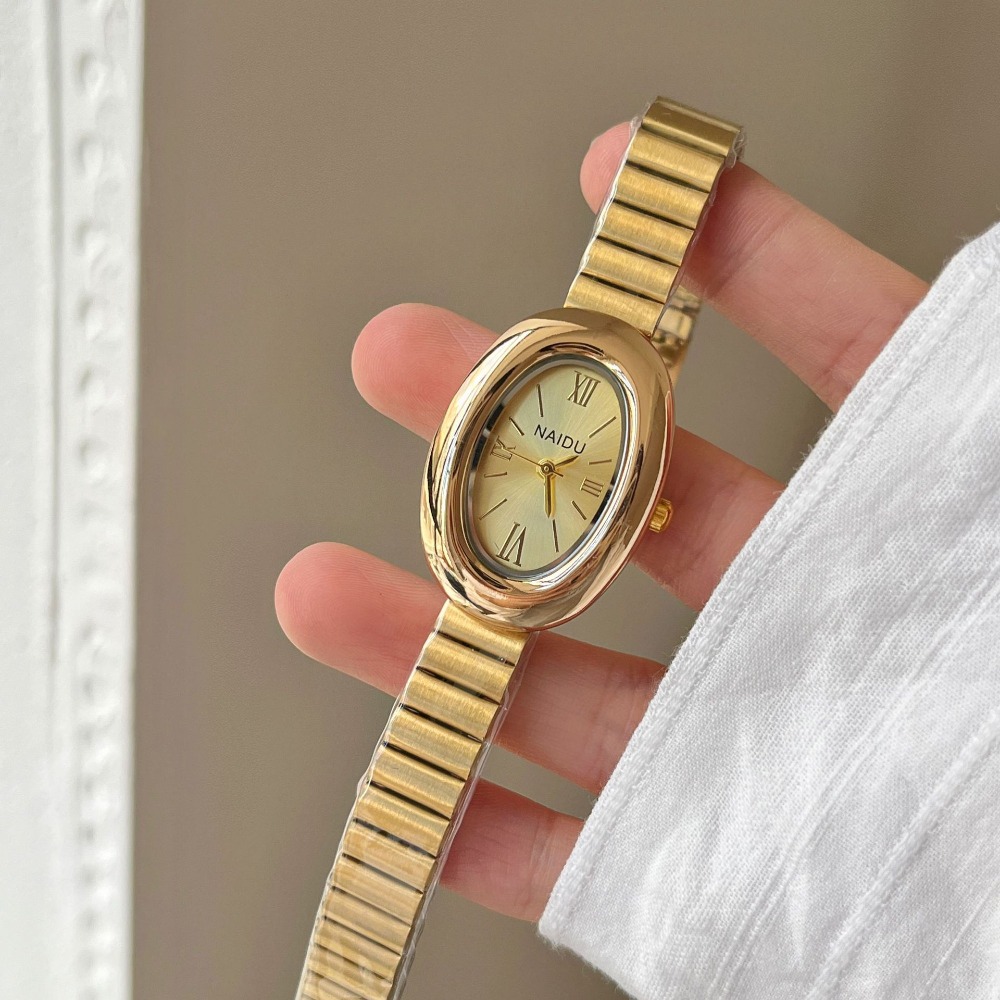 Lüks Marka Altın Oval Kadın Ku - Luxury Watch Girl incelemesi ve fiyatı