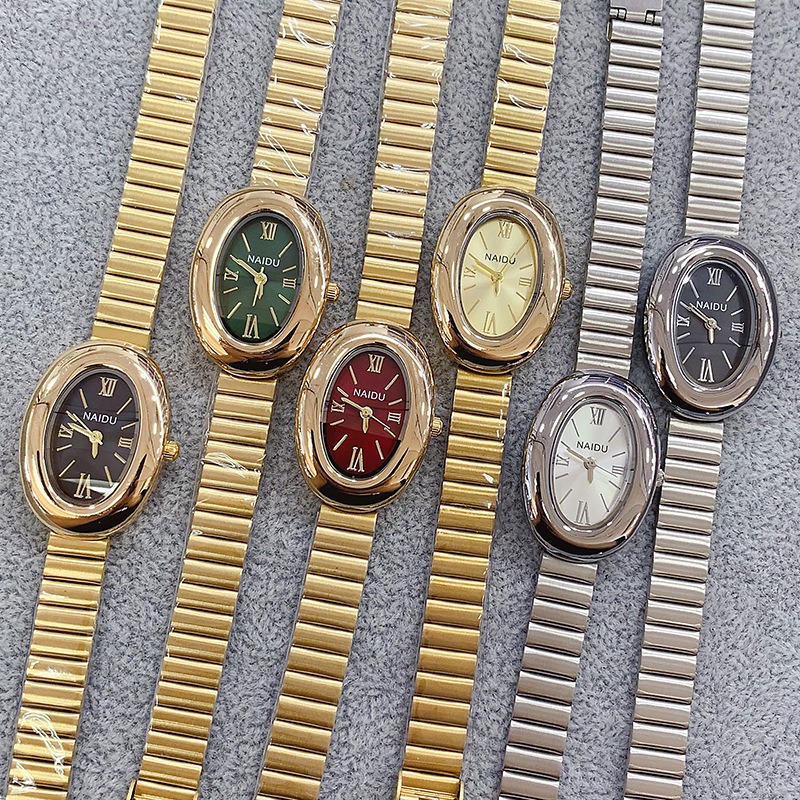 Lüks Marka Altın Oval Kadın Ku - Luxury Watch Girl incelemesi ve fiyatı