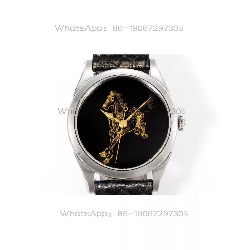 Altın işçiliği At Yılı zodyak  - Zodiac Luxury Watch incelemesi ve fiyatı