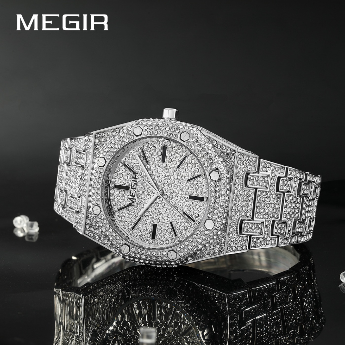 MEGIR Lüks Kuvars Taklidi İzle - Luxury Quartz Watch Brands incelemesi ve fiyatı