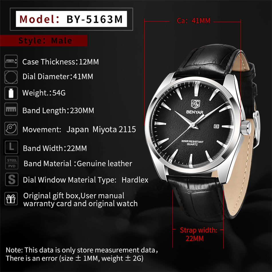 Benyar 5163 Üst Düzey Lüks Ask - Luxury Watch Affordable incelemesi ve fiyatı