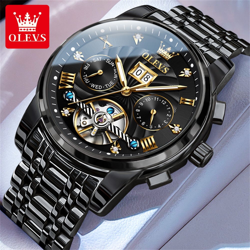 OLEVS Klasik erkek Saatleri To - Chronograph Flyback Watch incelemesi ve fiyatı