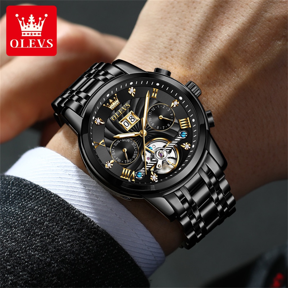 OLEVS Klasik erkek Saatleri To - Chronograph Flyback Watch incelemesi ve fiyatı