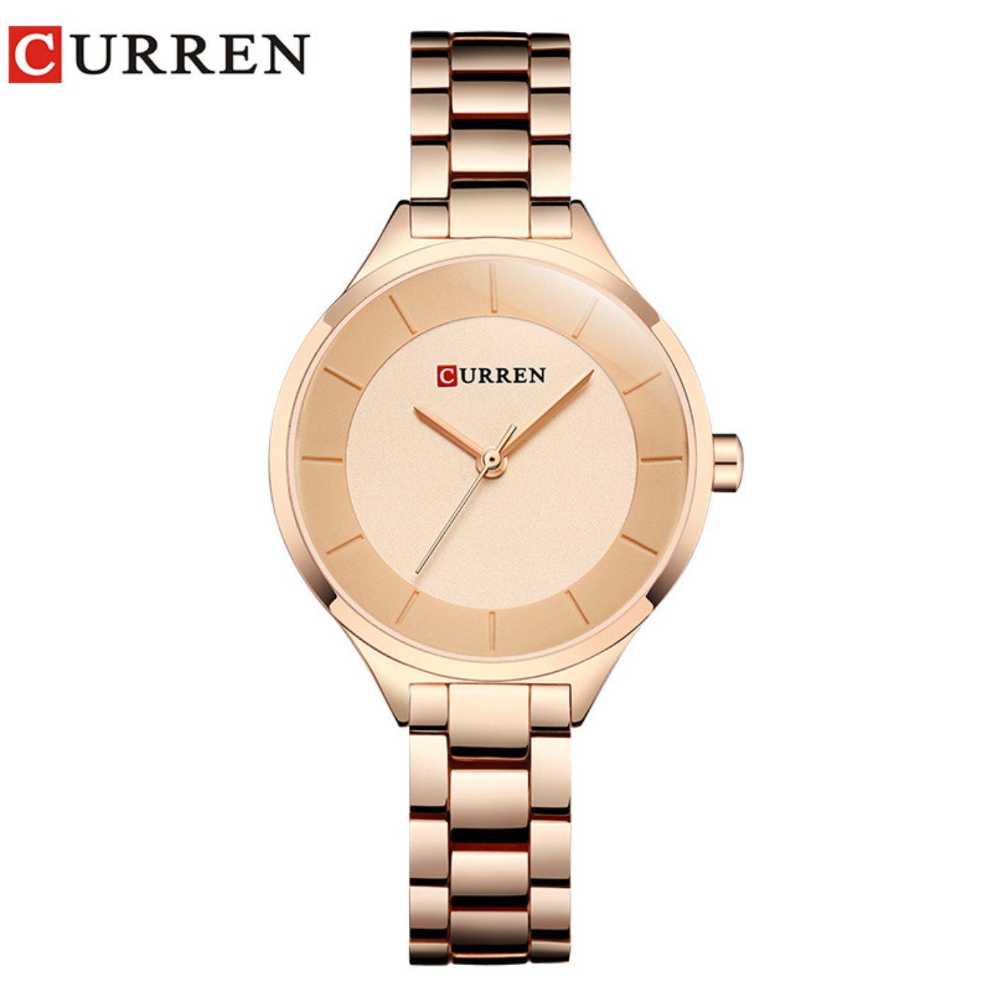 CURREN Yeni Basit Kadın Bilezi - Luxury Watch Girl incelemesi ve fiyatı