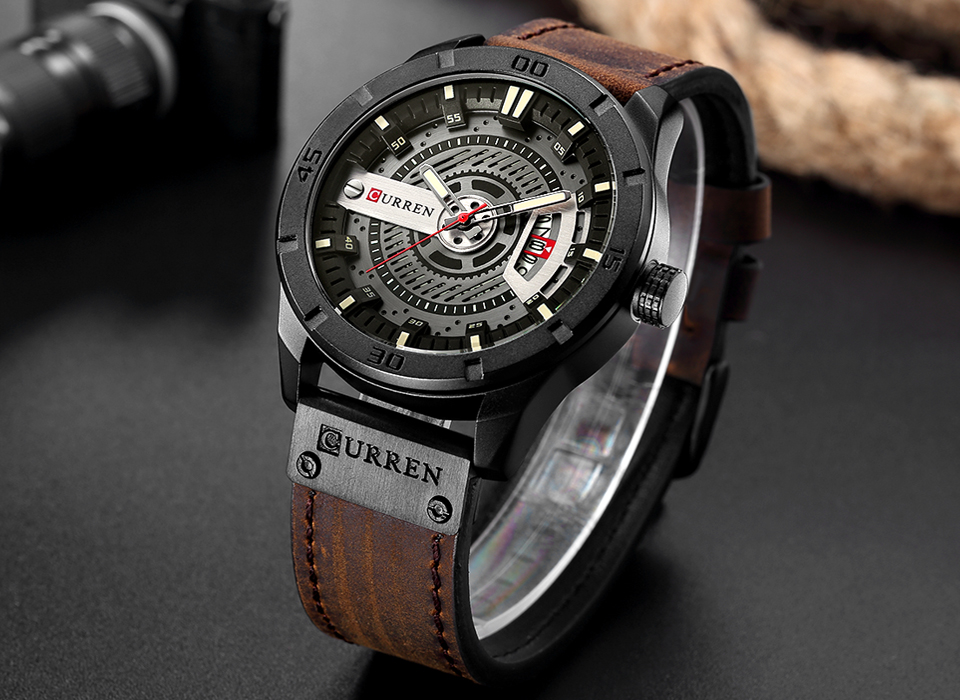 Lüks İzle Marka CURREN Erkekle - Luxury Watch Affordable incelemesi ve fiyatı