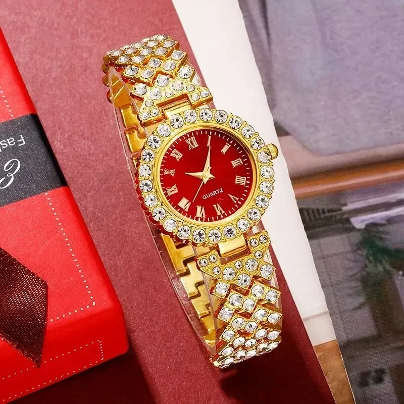 Altın lüks İzle kadınlar yüzük - Luxury Watch Kit incelemesi ve fiyatı