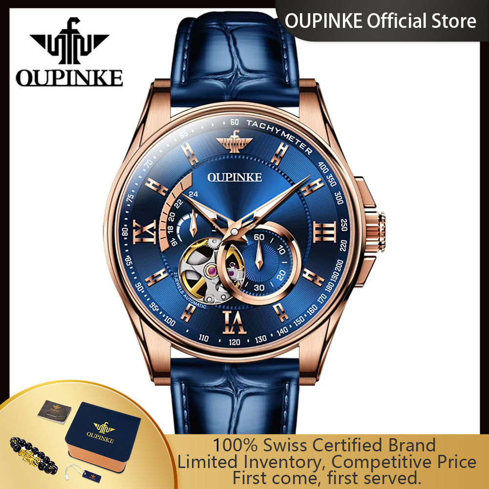 OUPINKE 3222 Orijinal Otomatik - Chronograph Flyback Watch incelemesi ve fiyatı