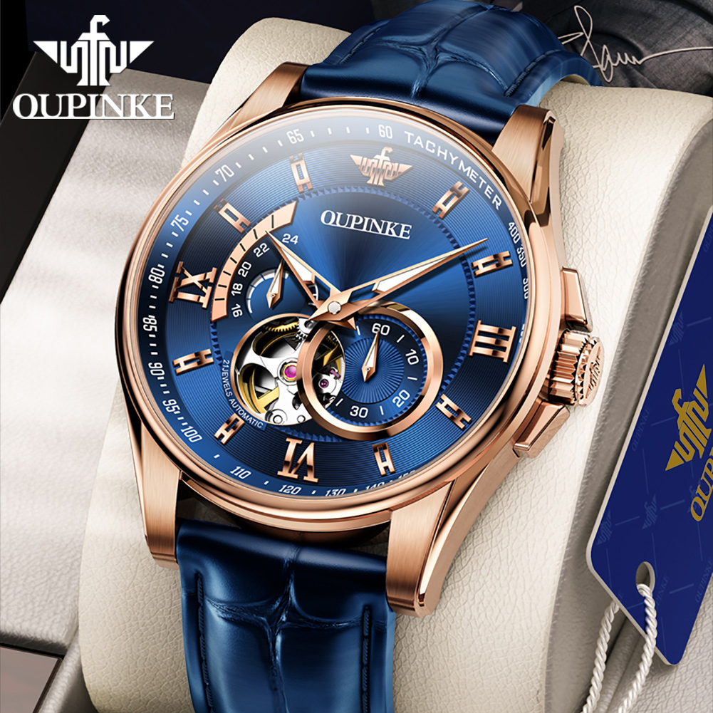 OUPINKE 3222 Orijinal Otomatik - Chronograph Flyback Watch incelemesi ve fiyatı