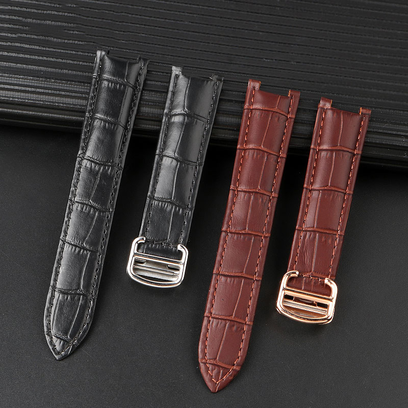 Inek Deri saat kayışı Cartier  - Luxury Watch Engraving incelemesi ve fiyatı