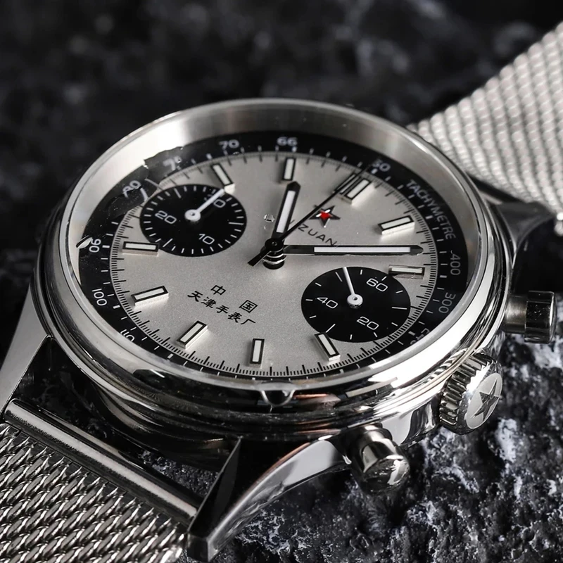 42mm Çin Havacılık Kronograf K - Chronograph Flyback Watch incelemesi ve fiyatı