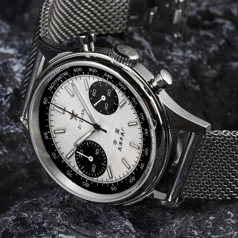 42mm Çin Havacılık Kronograf K - Chronograph Flyback Watch incelemesi ve fiyatı