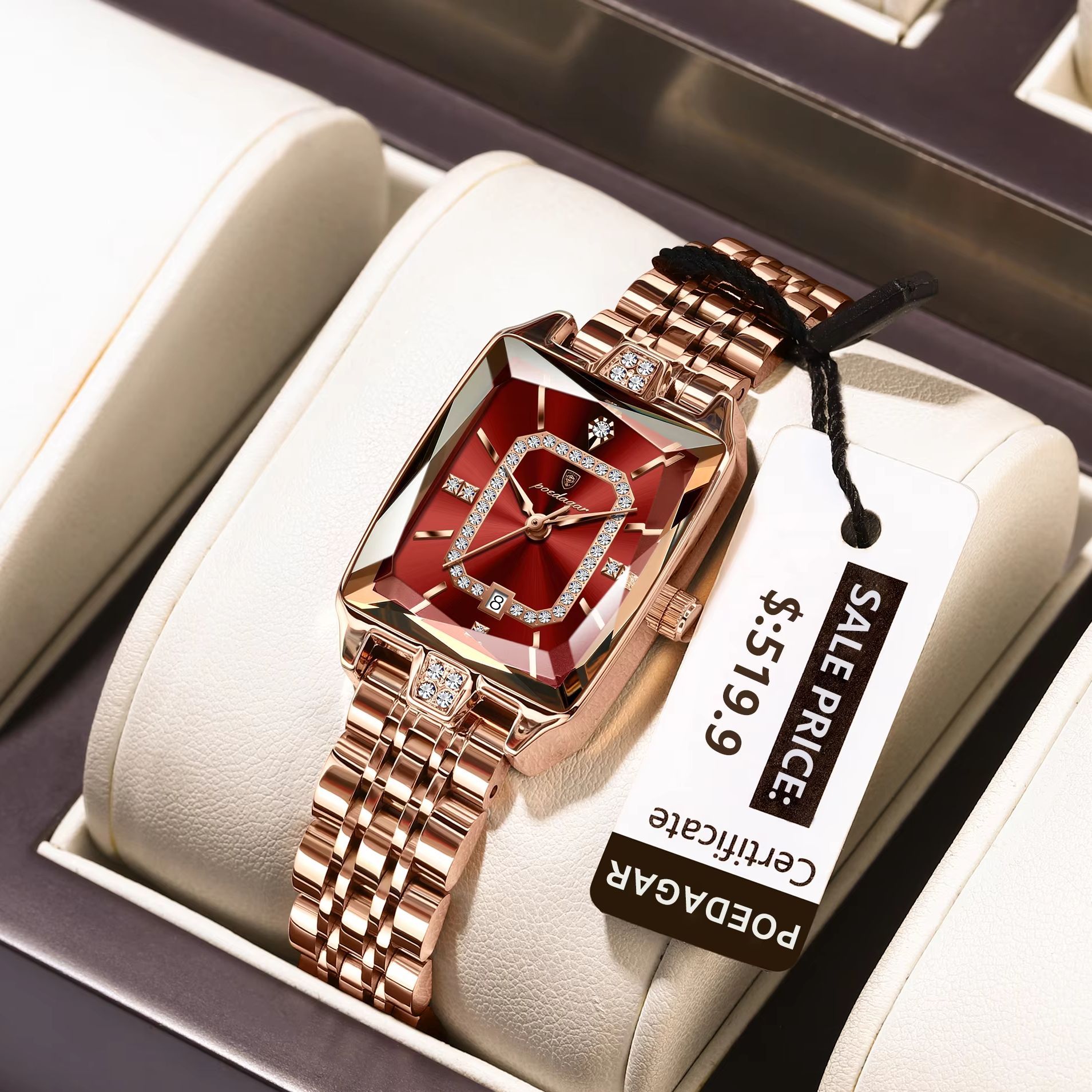POEDAGAR Moda Zarif Kadın Kol  - Luxury Watch Girl incelemesi ve fiyatı