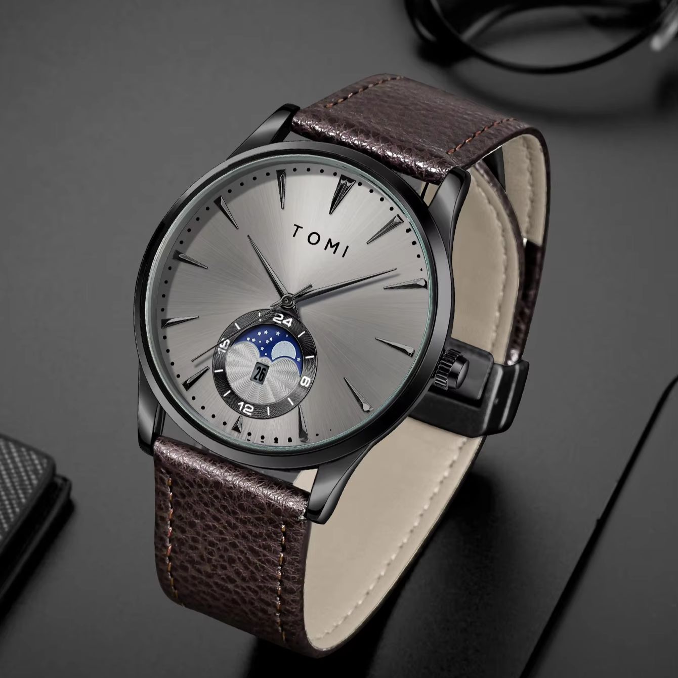 TOMI 2 Parça Erkek Saat Hediye - Luxury Watch Kit incelemesi ve fiyatı