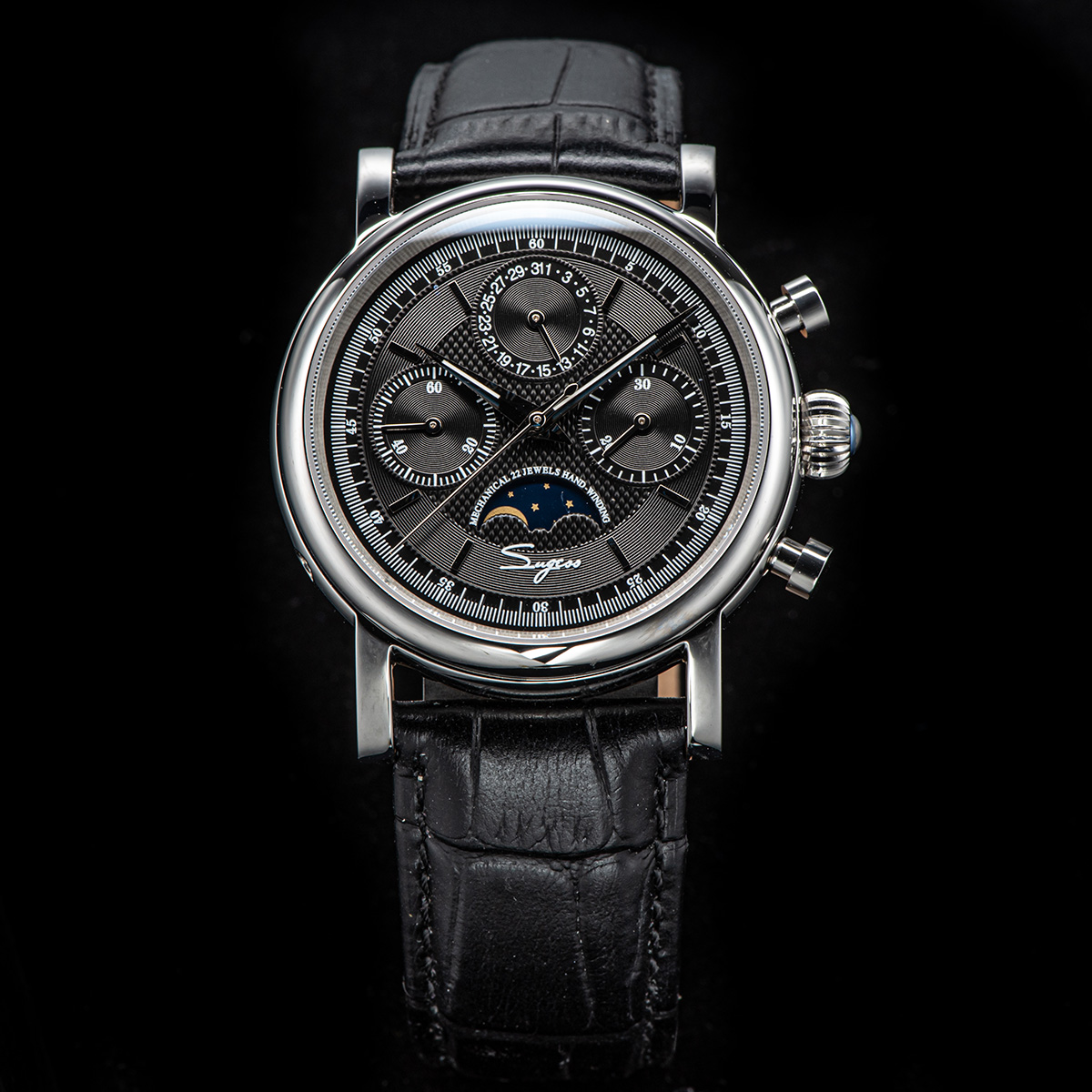 Sugess Pilot Chronograph mekan - Chronograph Flyback Watch incelemesi ve fiyatı