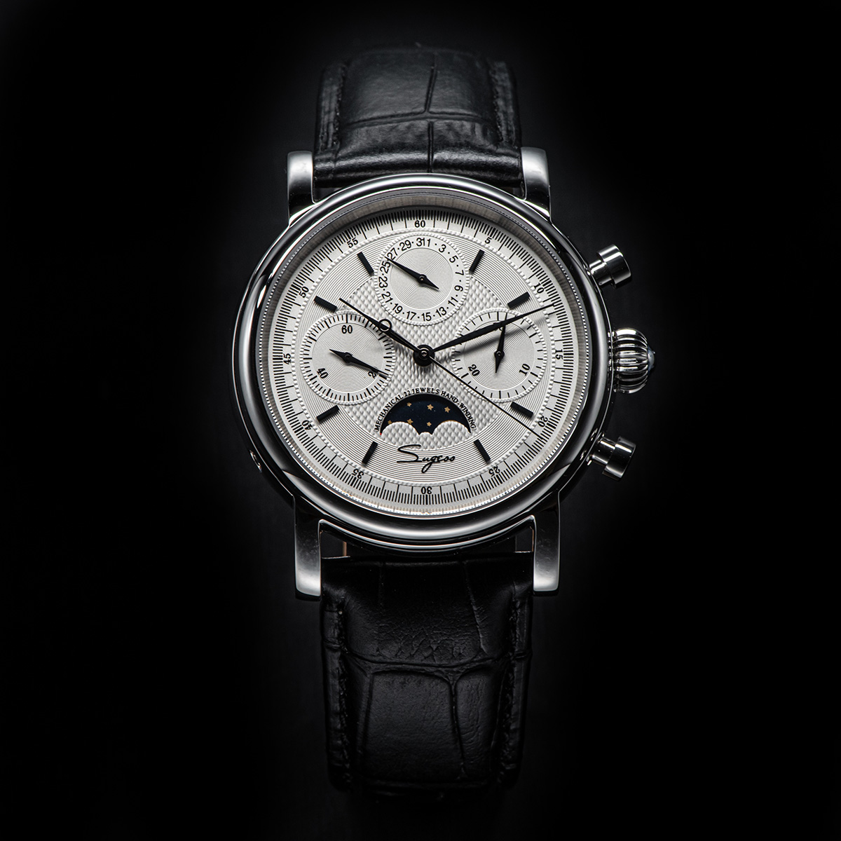 Sugess Pilot Chronograph mekan - Chronograph Flyback Watch incelemesi ve fiyatı