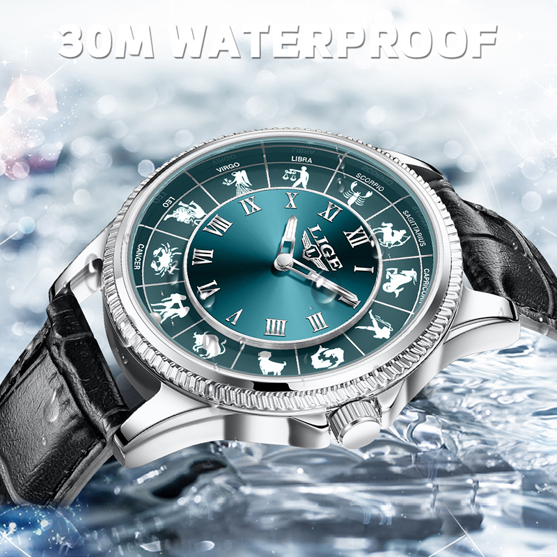 LIGE Zodiac Erkek Saati Üst Dü - Zodiac Luxury Watch incelemesi ve fiyatı
