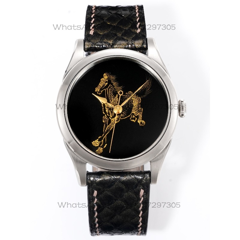 Altın İşçiliği At Yılı Zodyak  - Zodiac Luxury Watch incelemesi ve fiyatı
