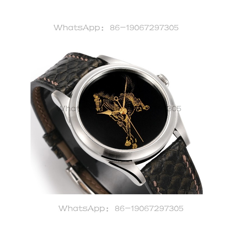 Altın İşçiliği At Yılı Zodyak  - Zodiac Luxury Watch incelemesi ve fiyatı