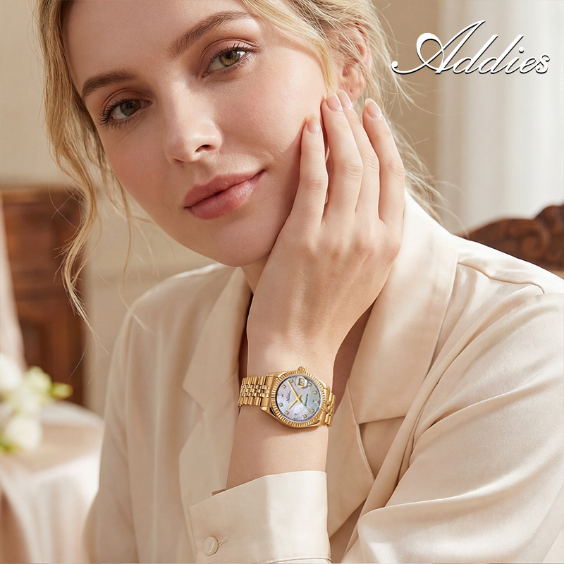 ADDIES 585 Kuvars kadın Saatle - Luxury Watch And Bracelet incelemesi ve fiyatı