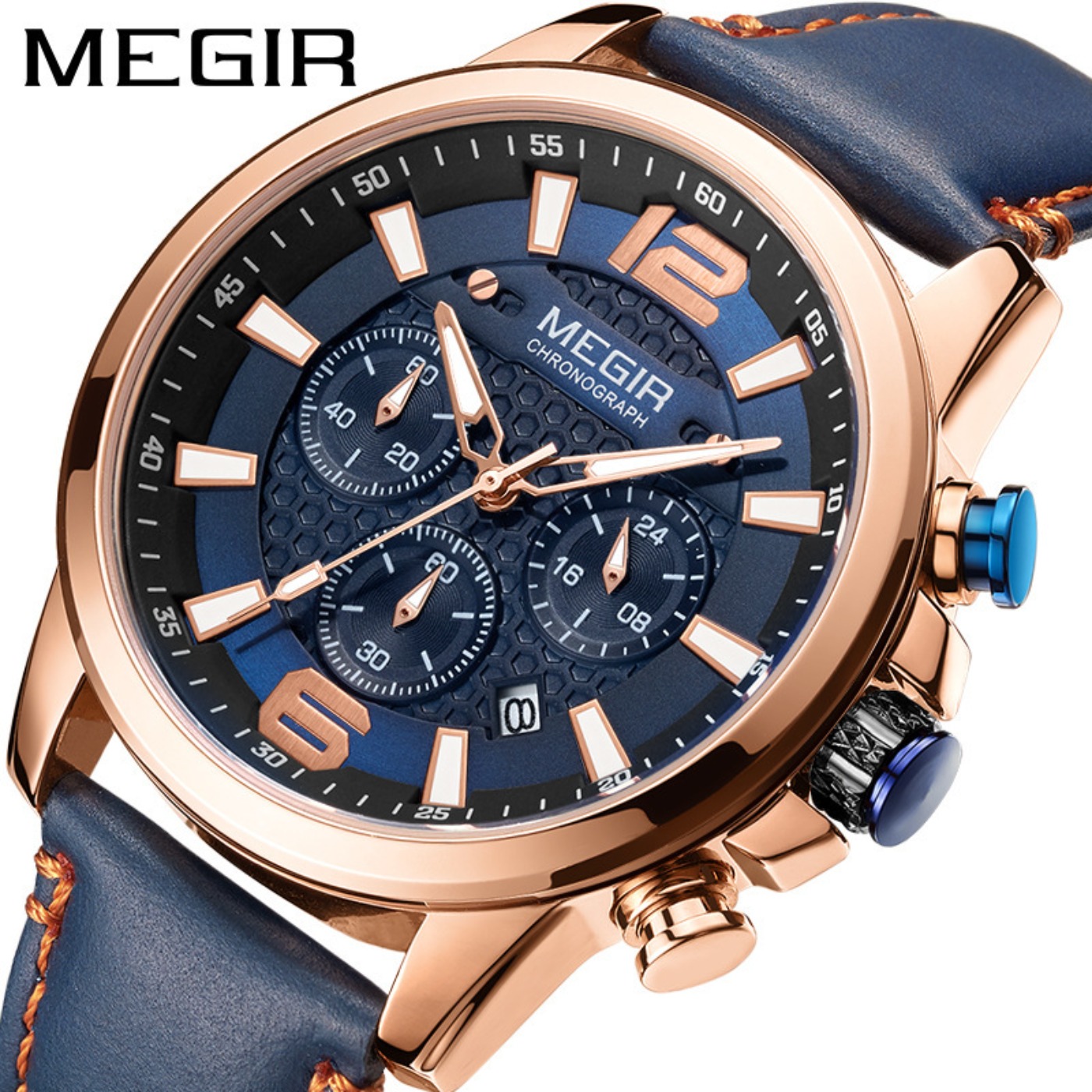 MEGIR 2020 lüks saatler erkekl - Luxury Quartz Watch Brands incelemesi ve fiyatı
