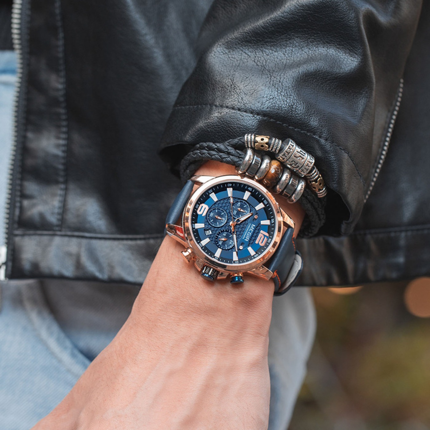 MEGIR 2020 lüks saatler erkekl - Luxury Quartz Watch Brands incelemesi ve fiyatı