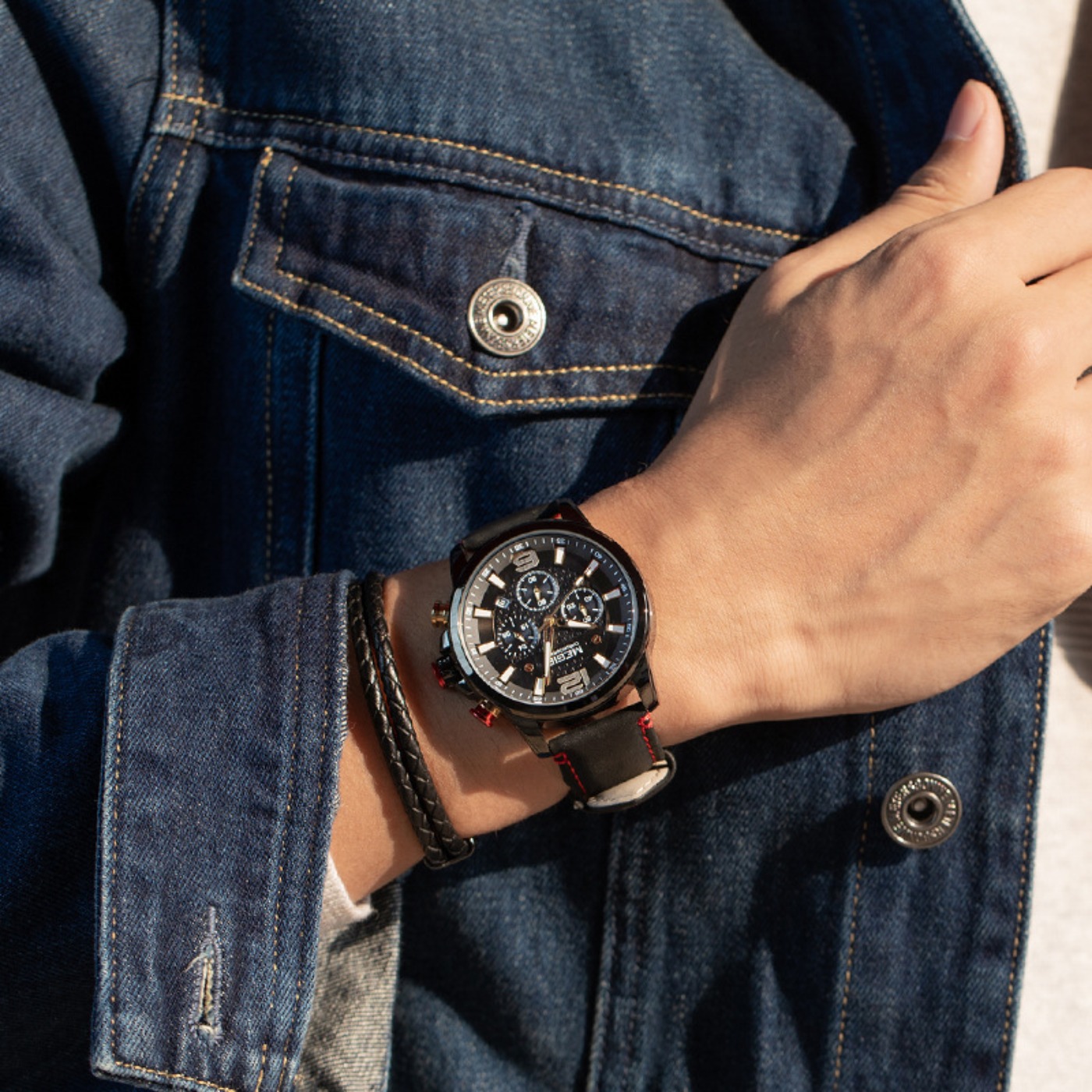 MEGIR 2020 lüks saatler erkekl - Luxury Quartz Watch Brands incelemesi ve fiyatı
